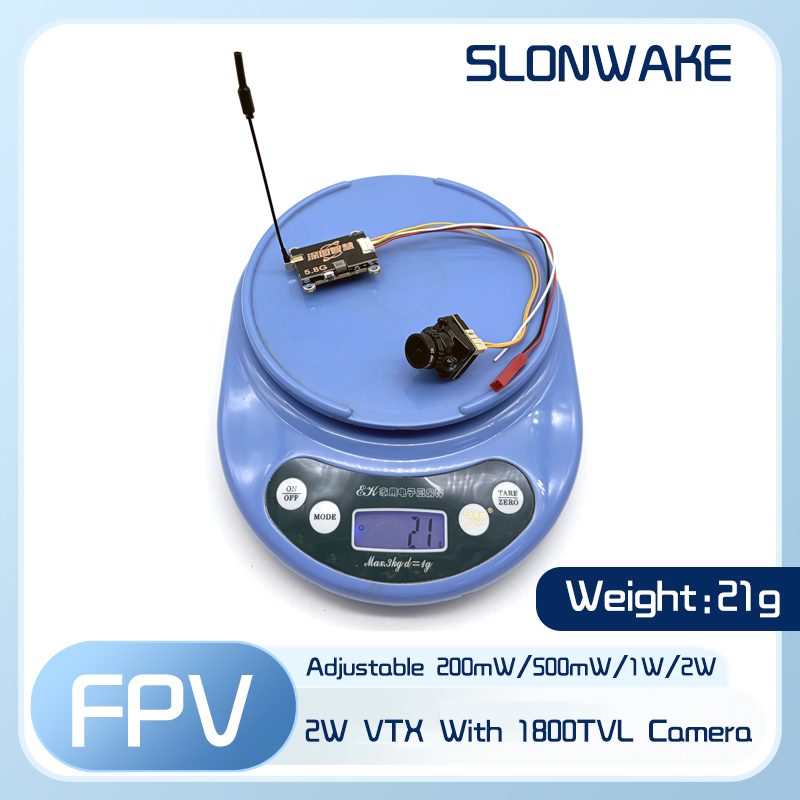 SLONWAKE 5.8G 56CH 2W transmit - огляд і ціна Drone Frame