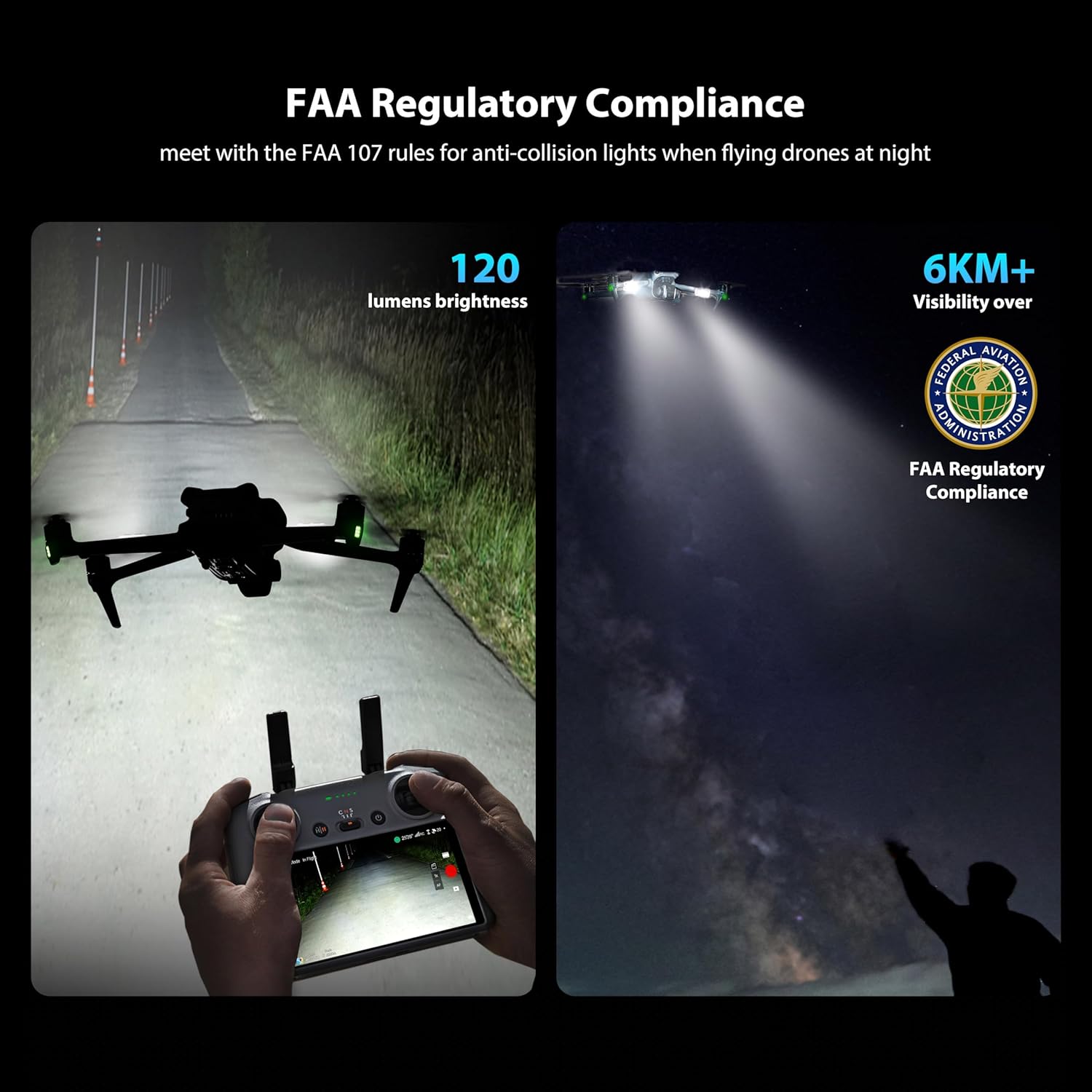 STARTRC Drone Strobe Light Ant - огляд і ціна Drone Landing Gear