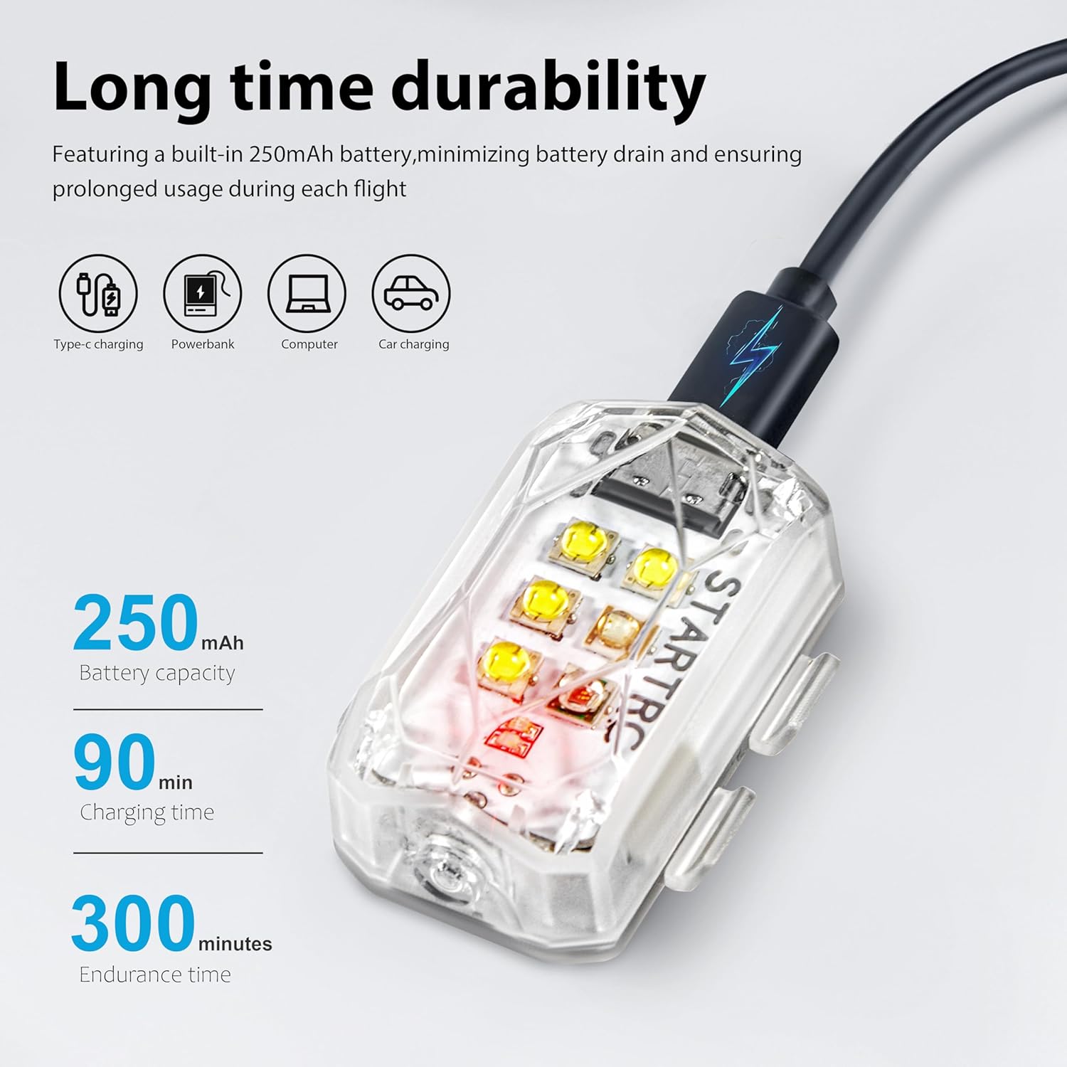 STARTRC Drone Strobe Light Ant - огляд і ціна Drone Landing Gear