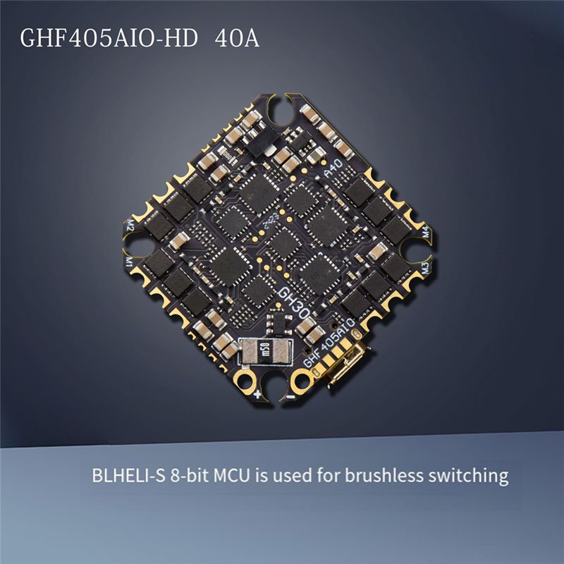 ABTI-GHF405AIO-HD 40A AIO Flig - огляд і ціна Drone Flight Controller