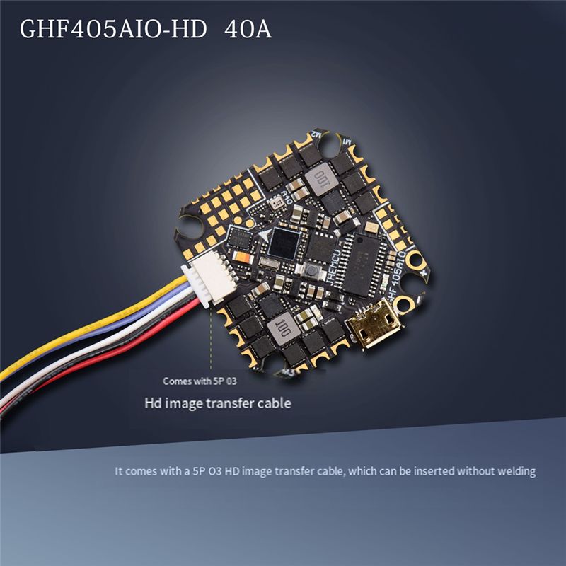 ABTI-GHF405AIO-HD 40A AIO Flig - огляд і ціна Drone Flight Controller