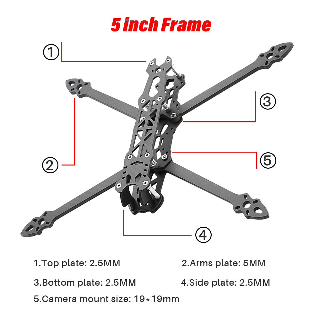 Mark4 5inch FPV Racing Drone F - огляд і ціна Drone Power Distribution Board