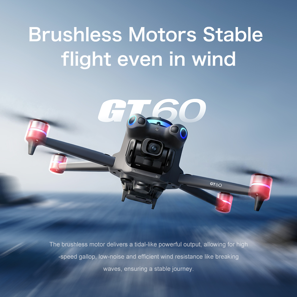 NEW GT60 Mini Drone Dual Camer - огляд і ціна Drone Gps Module