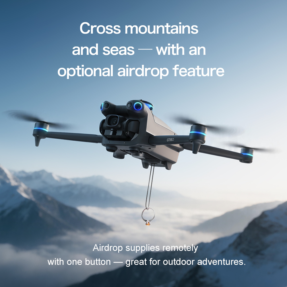 NEW GT60 Mini Drone Dual Camer - огляд і ціна Drone Gps Module