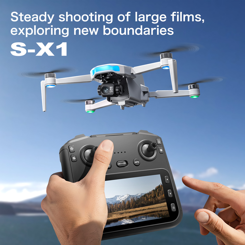 Original S-X1 GPS Drone 8KHD p - огляд і ціна Drone Gps Mount