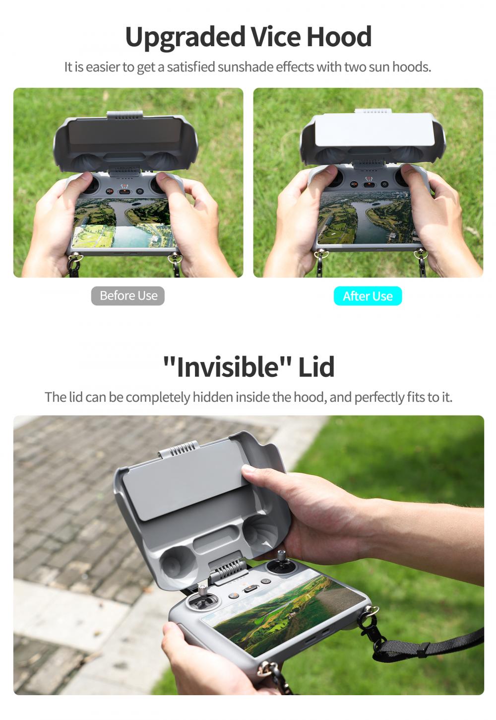 Screen Protection Shell Sunsha - огляд і ціна Drone Landing Gear