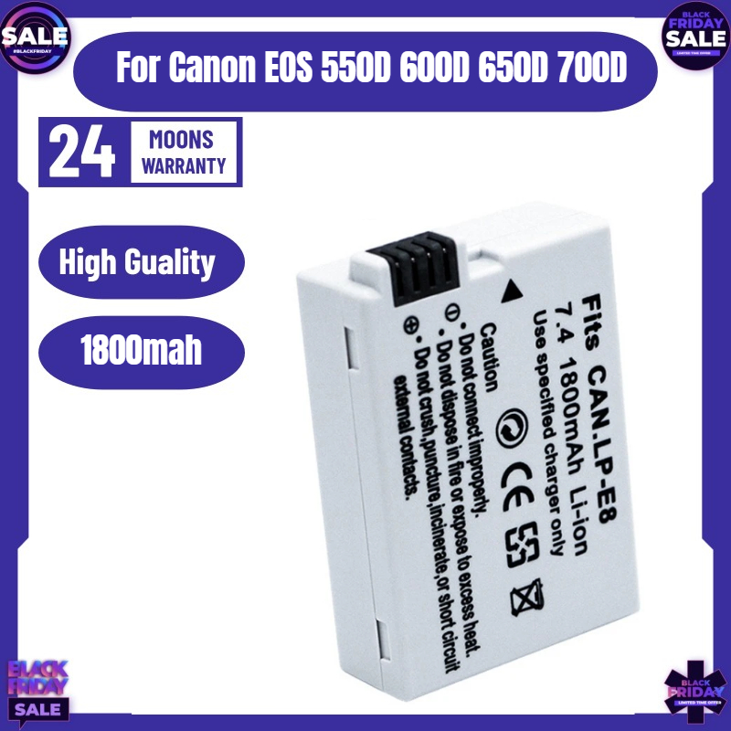 New LP-E8 Camera Battery for C - огляд і ціна Drone Battery