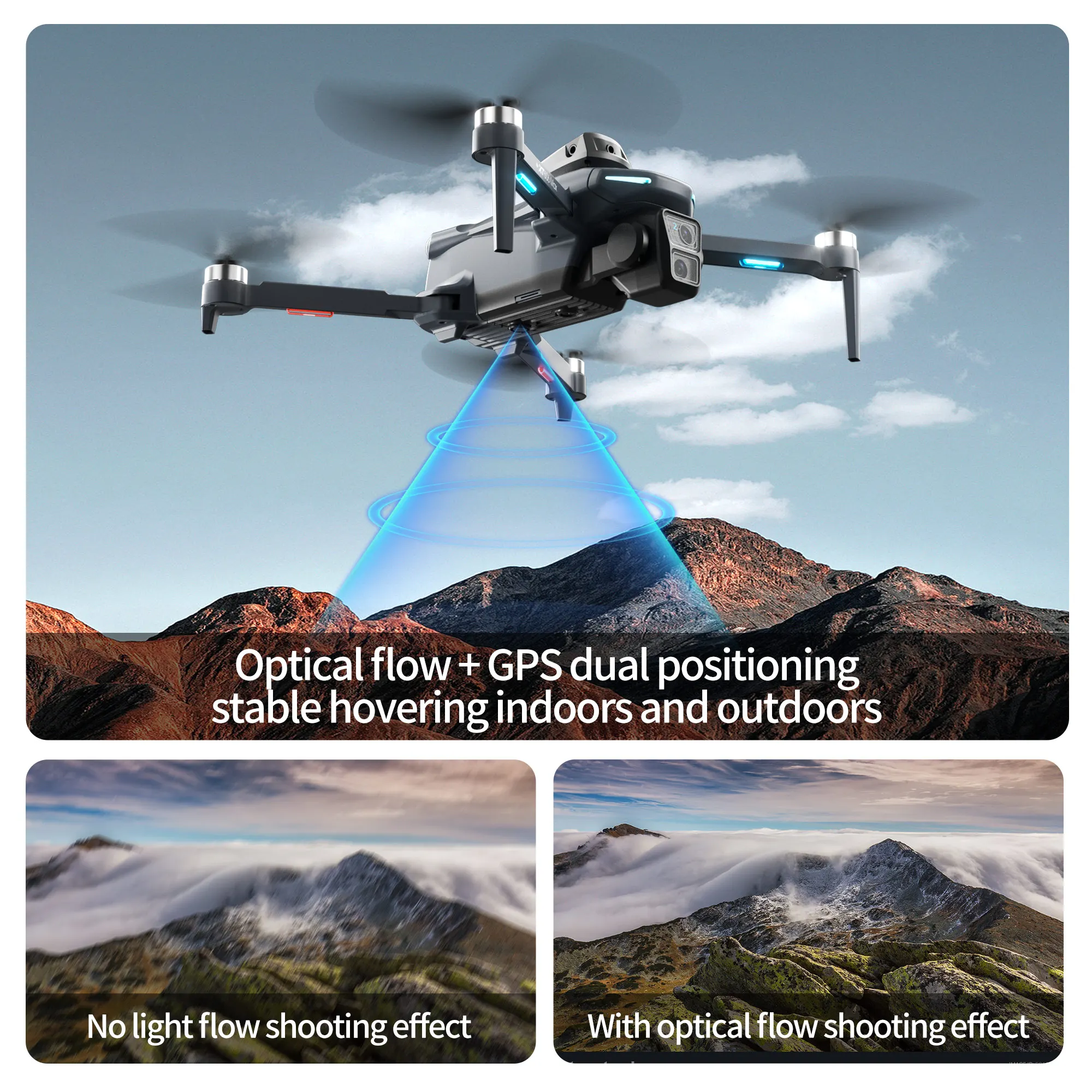 Original XT606 MAX GPS Drone H - огляд і ціна Drone Gps Mount