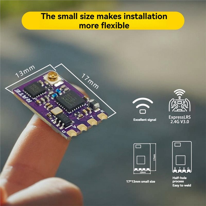 Excellent-ELRS 2.4G Nano Recei - огляд і ціна Drone Antenna