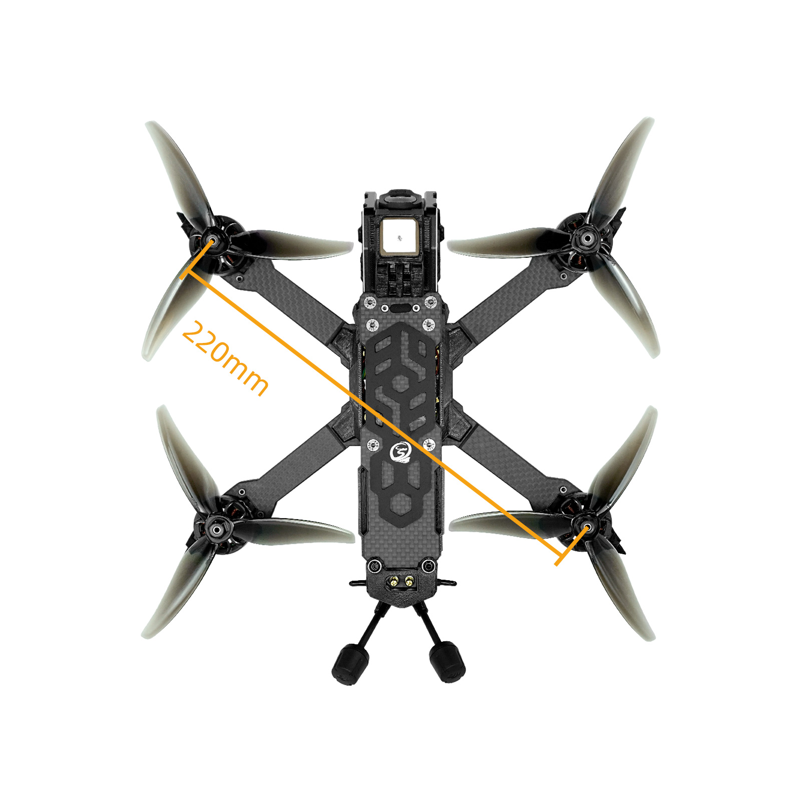 SEQURE SQFPV Heison 5X V2 Quad - огляд і ціна Drone Gps Mount